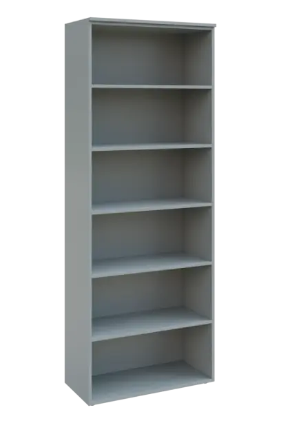 N 6 - 8N vysoká skříň, nika, 2150x800x400, šedá